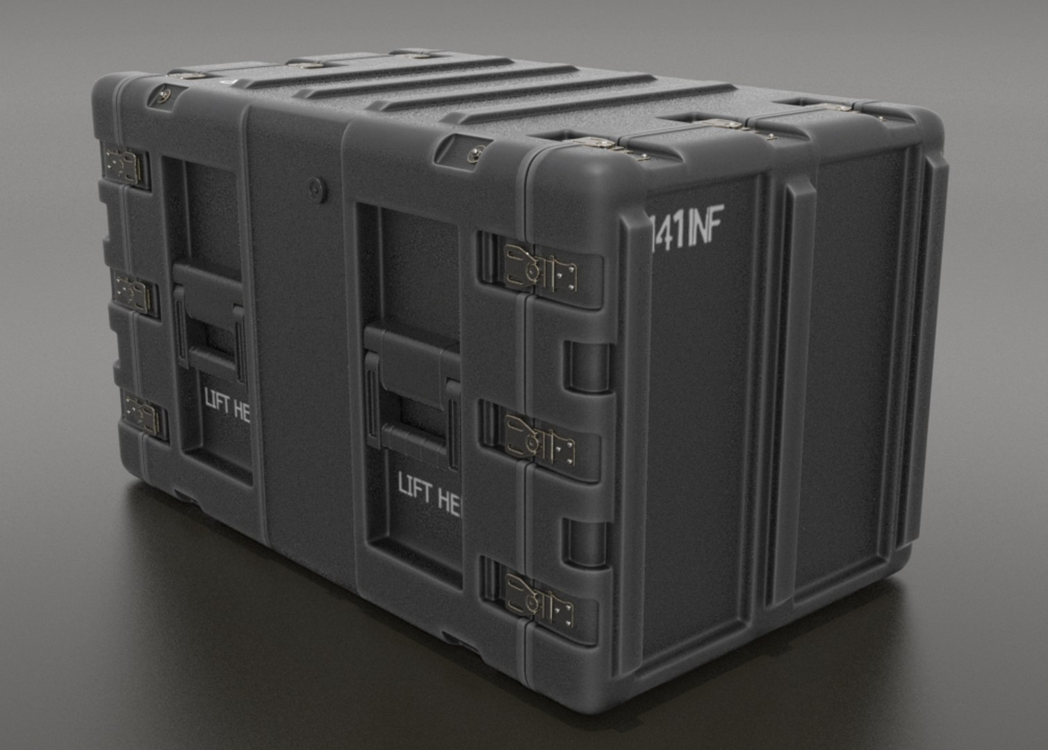 Military Crate 3d Model