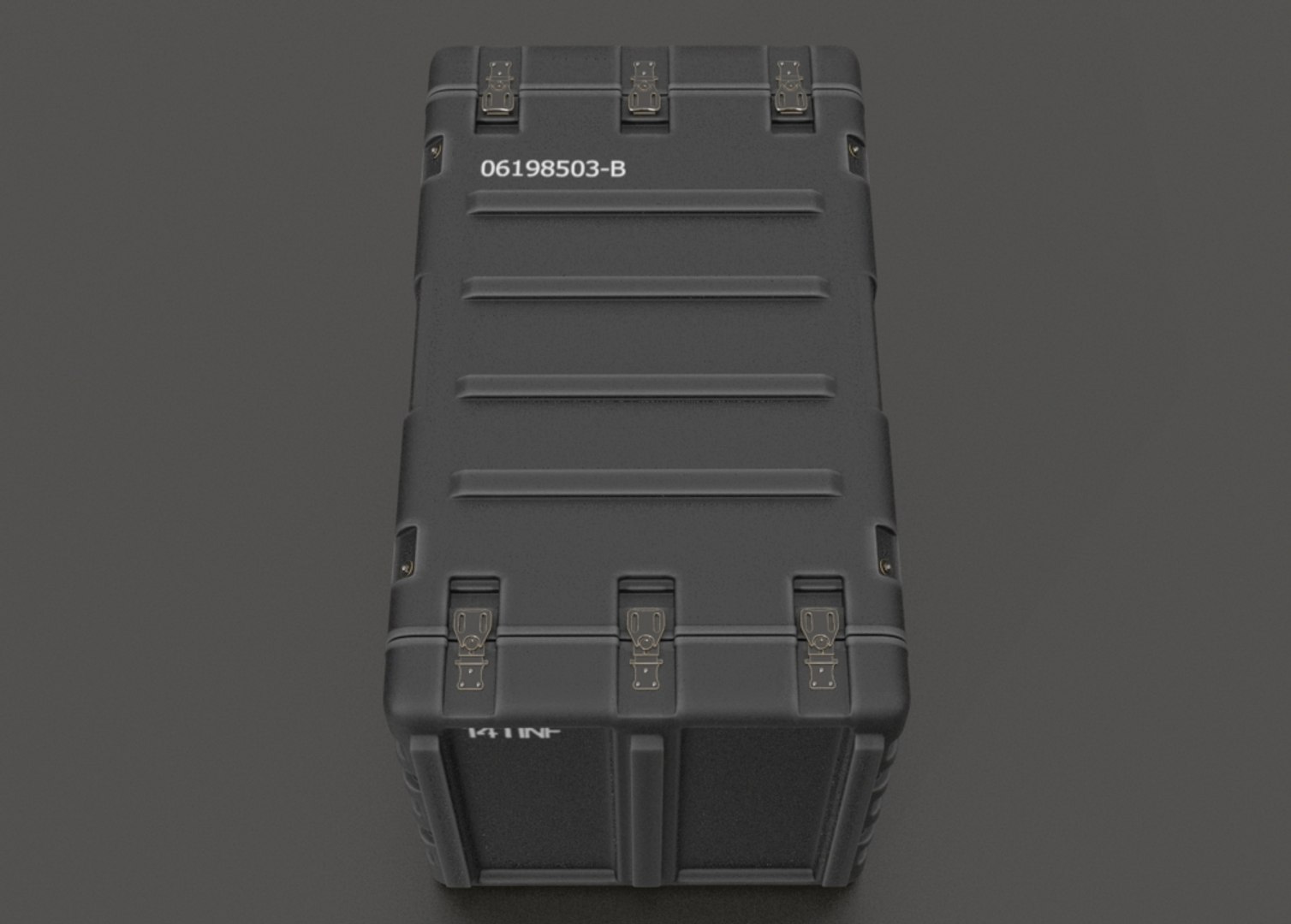 Military Crate 3d Model