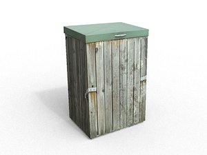 garbage wood 3d model