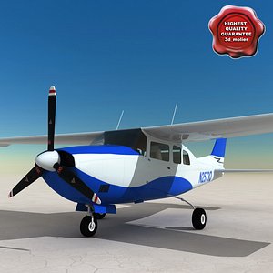 3d cessna 210