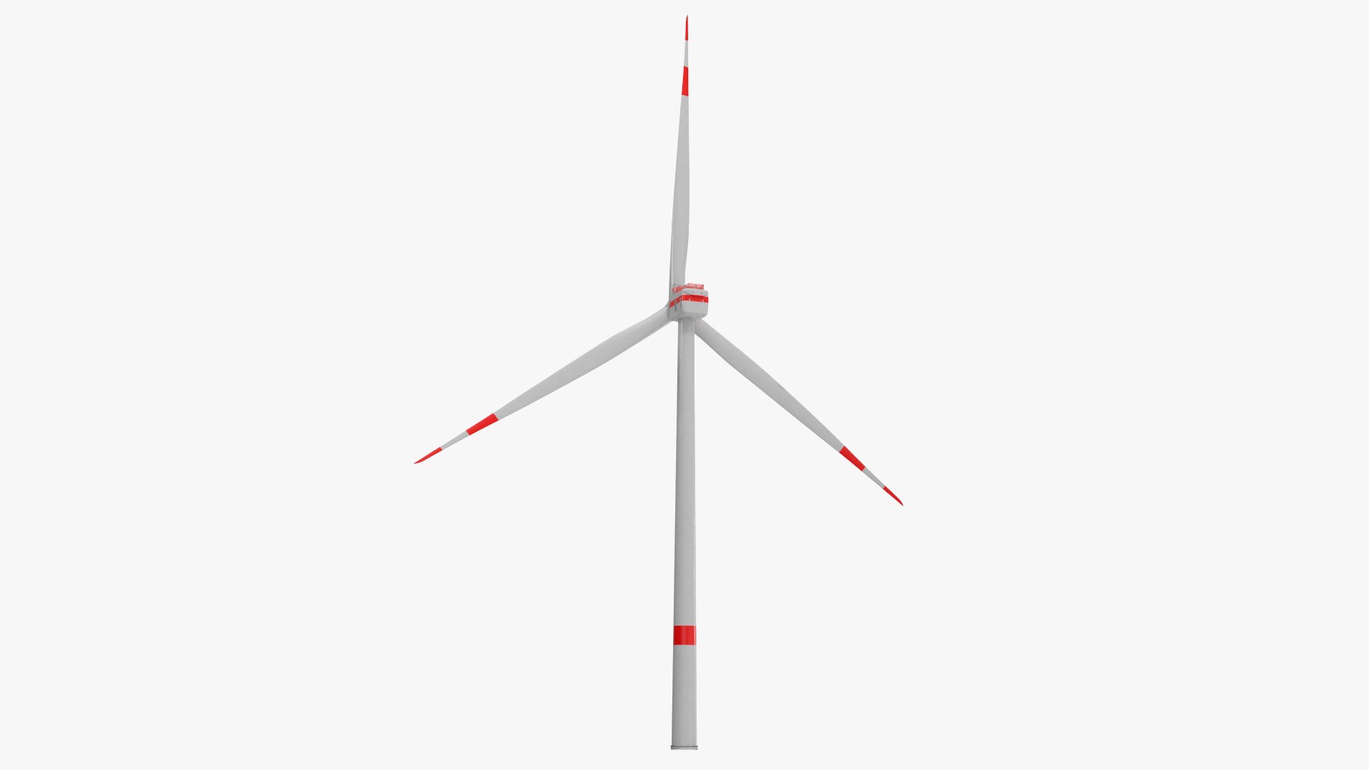 Offshore Wind Turbine 3D model preview
