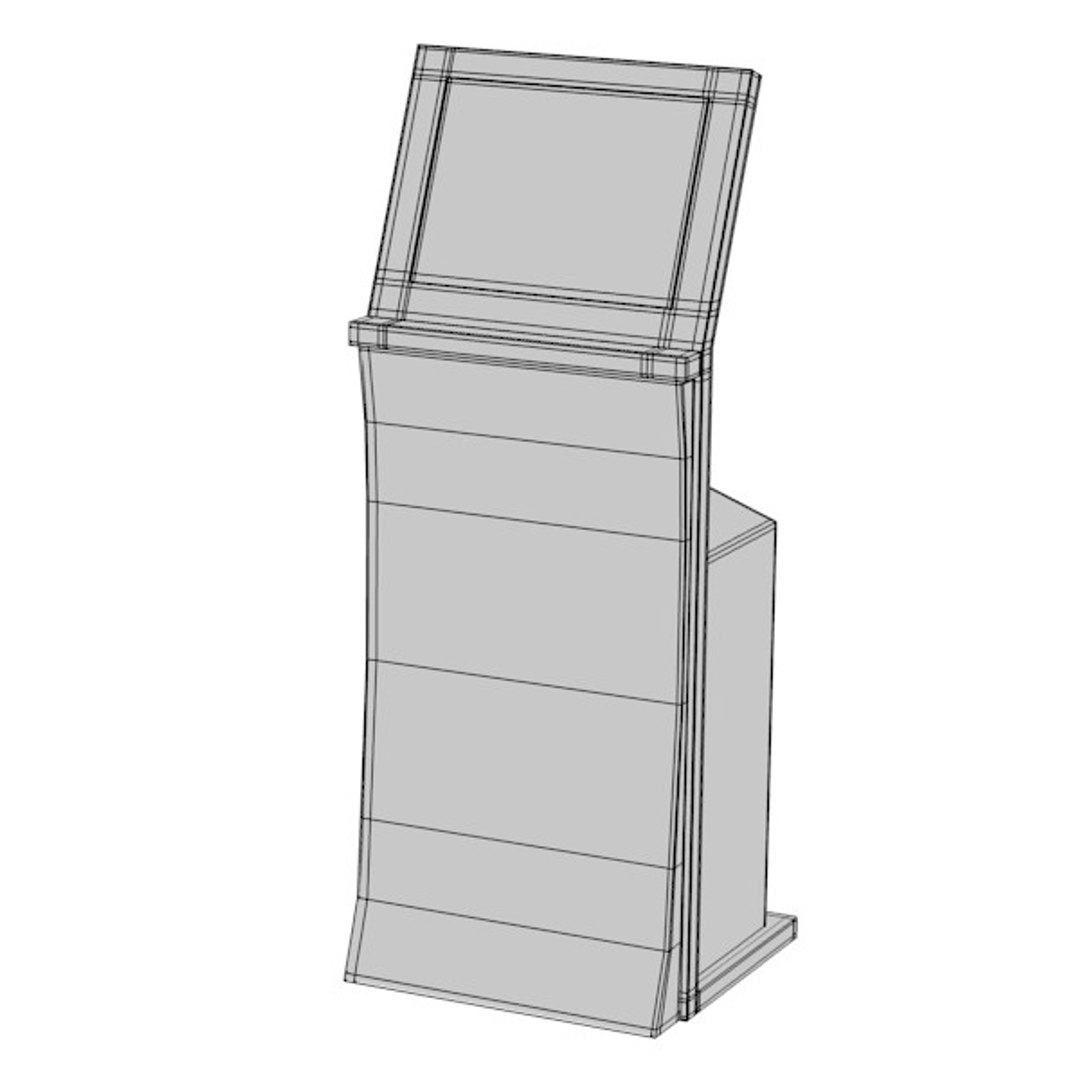 computer terminal 3d 3ds
