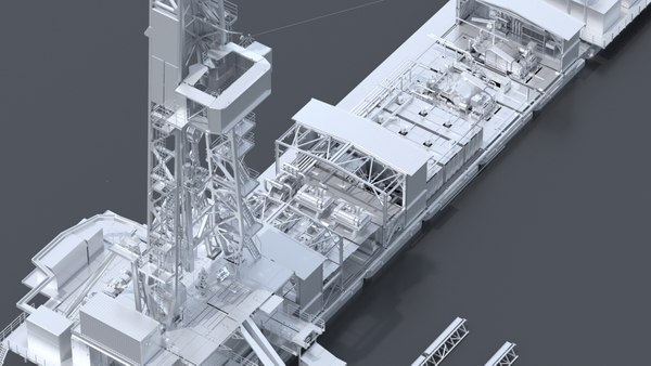 modelo 3d Oil rig - TurboSquid 2031972