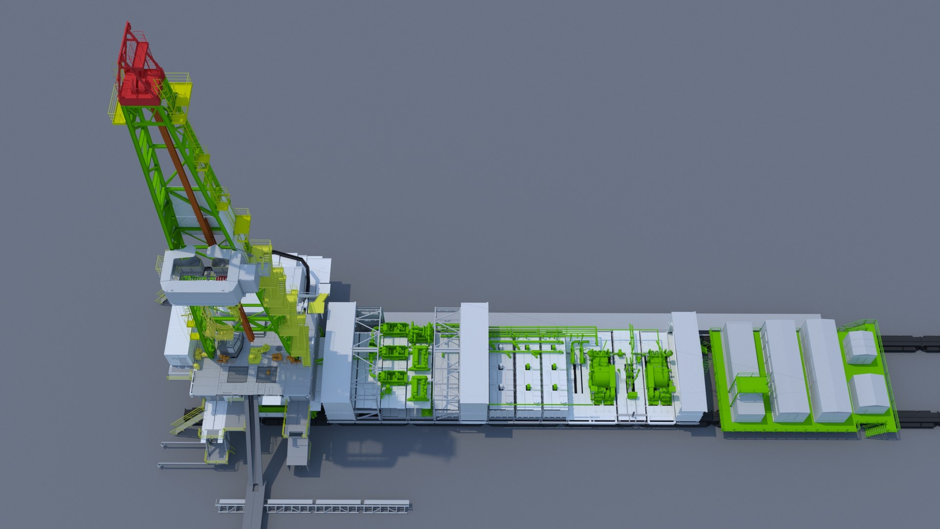 Oil Rig 3D - TurboSquid 2031972
