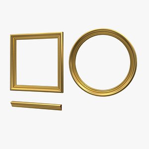 3D model Smooth Cornice M702