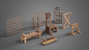 3D Prison set model