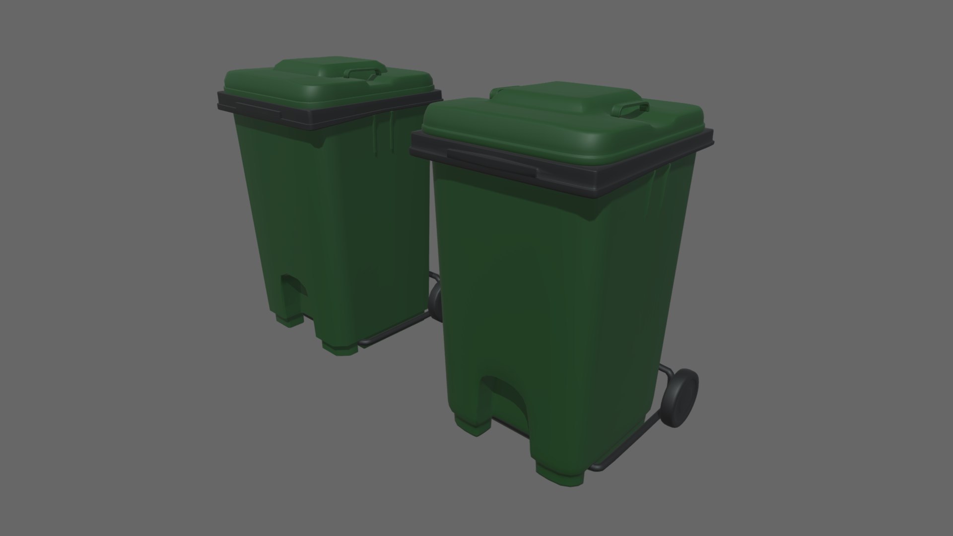 Trash Can Model TurboSquid 1971467