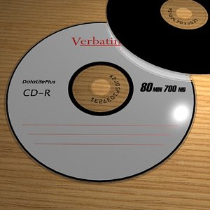 max verbatim cd-r