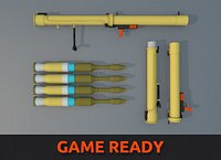 Low Poly RPG-29 Vampire
