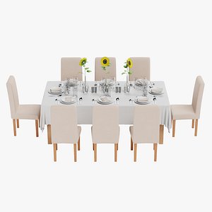 Restaurant Table Full 1