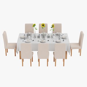 Restaurant Table Full 1