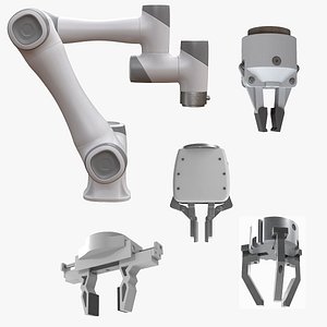 Robotic Arm with Set of Grippers