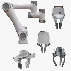 Robotic Arm with Set of Grippers