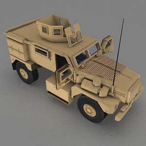 3d army car 4x4