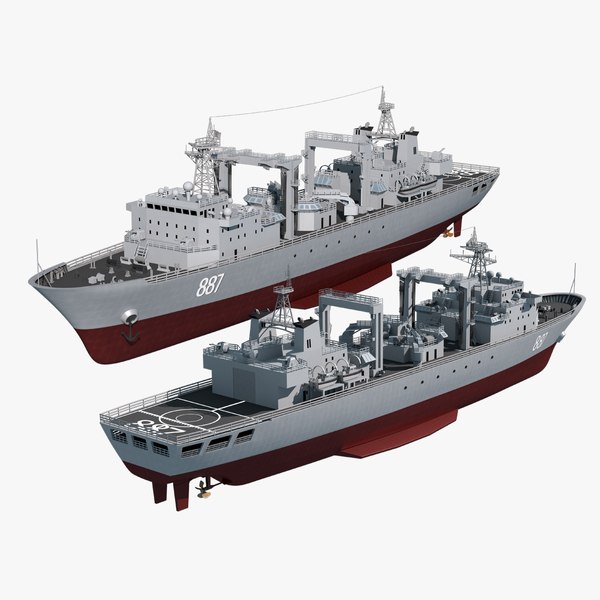 886 Qiandaohu Type 903 Comprehensive Supply Ship Chinese People ...