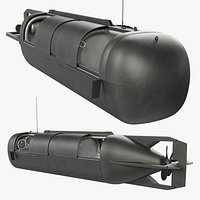 SEAL Delivery Vehicle Submarine Black