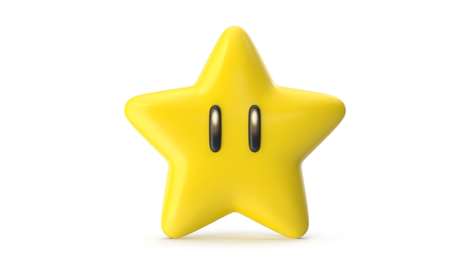 Mario Star 3D - TurboSquid 1937185