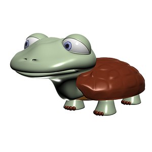 Toon Tortoise 3D model