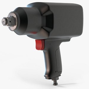 Pneumatic impact wrench 3D model