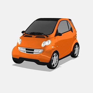 3d smart car model