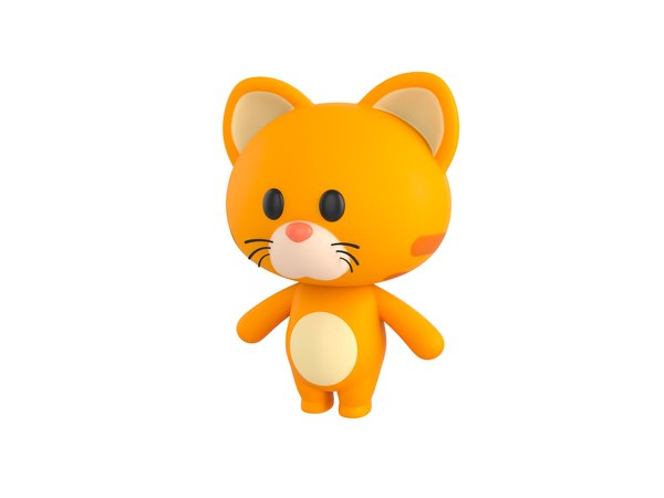 cat character model