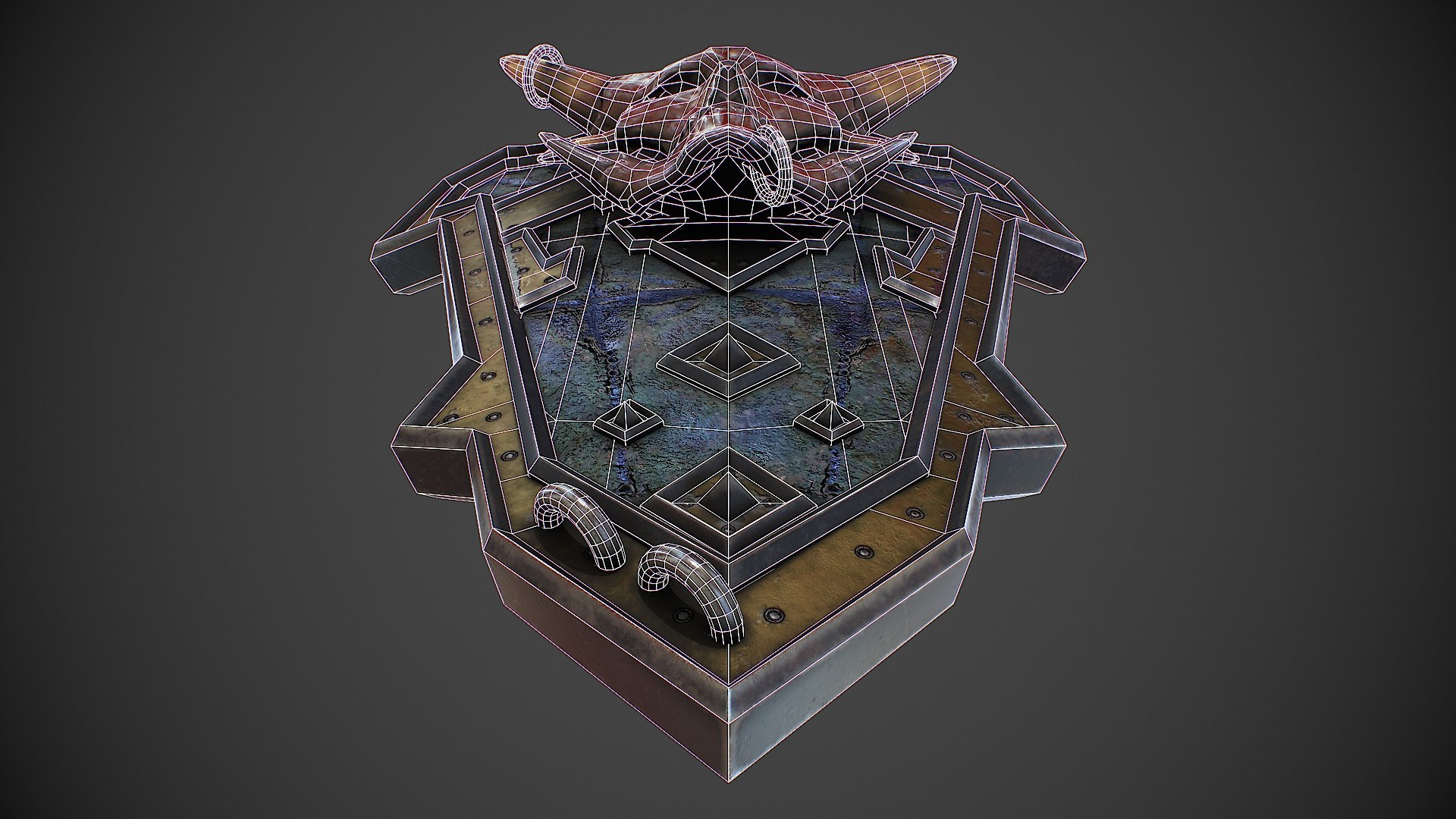 Fantasy Shield 3 model https://p.turbosquid.com/ts-thumb/z3/j4nXvI/Ex/_05_wir/jpg/1693267839/1920x1080/fit_q87/419b02cb26eb431899c59f78a56fde3f4c96a460/_05_wir.jpg