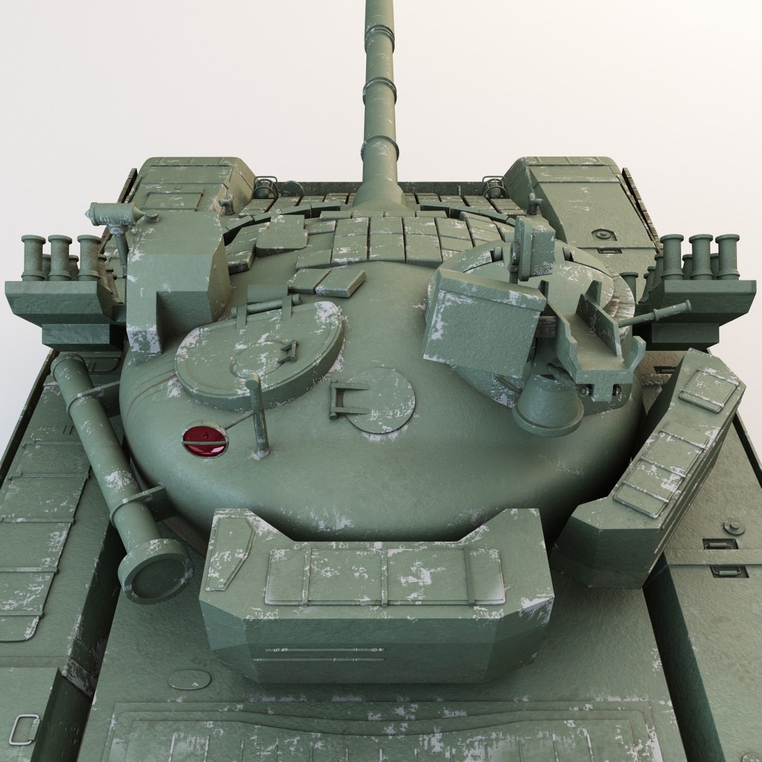 3d Model Of Pt-91 Twardy Polish Main