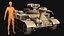 Robot Concept-3B-Desert-Dirty