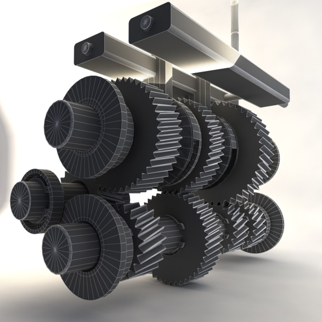 Manual Transmission 3d Model