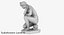 Crouching Venus Statue Base