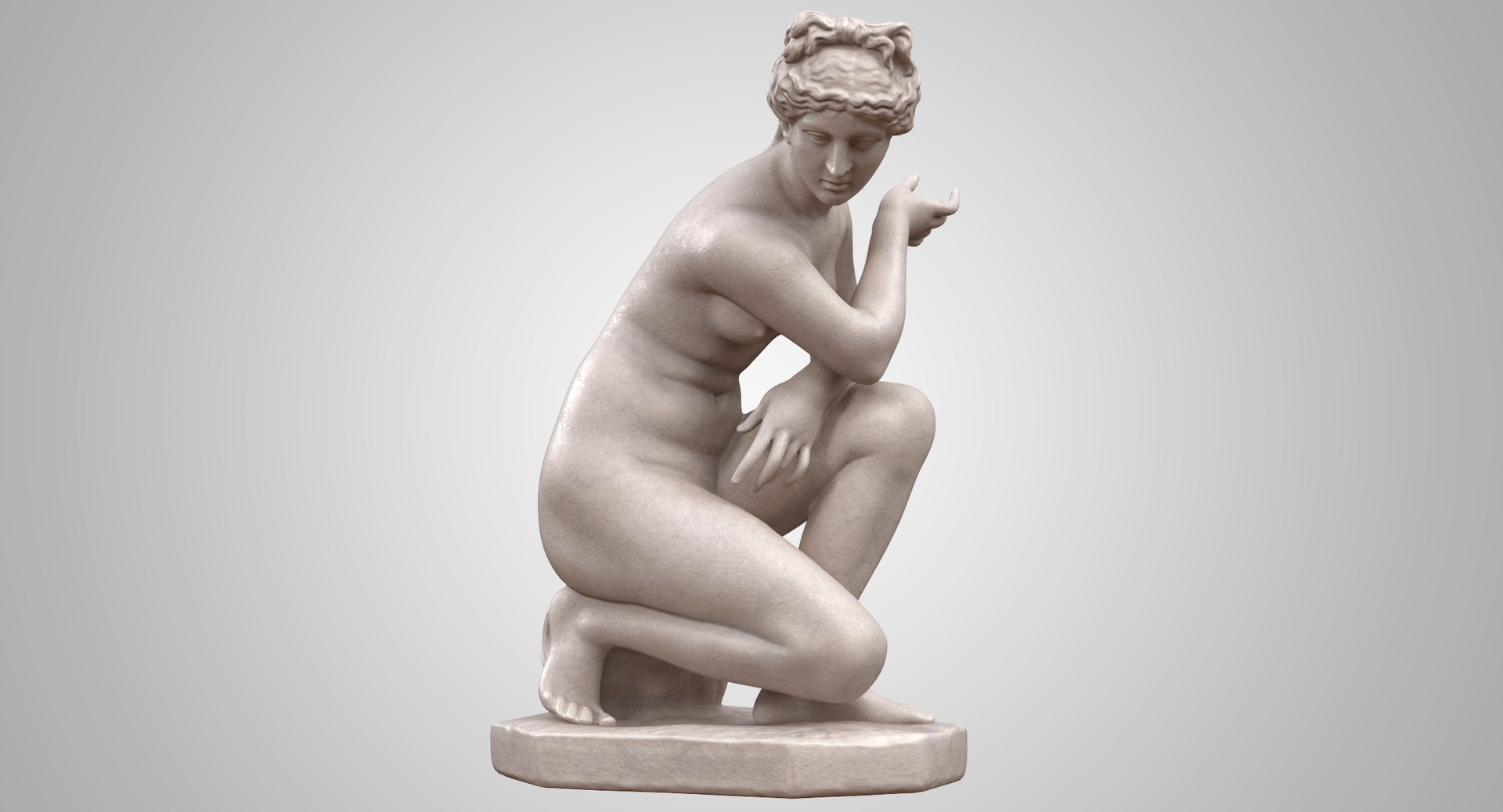 3D Crouching Venus Statue Base https://p.turbosquid.com/ts-thumb/z3/seB4Gy/eA/25_venus_cover2/jpg/1725539038/1920x1080/fit_q87/66866d988bed46665c1fa224ae9a36af58e2f7cc/25_venus_cover2.jpg