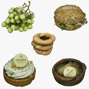 3D Food Collection 20 Mixed