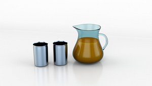 jug and glass