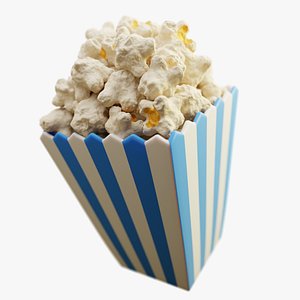 Popcorn Bucket 3D model
