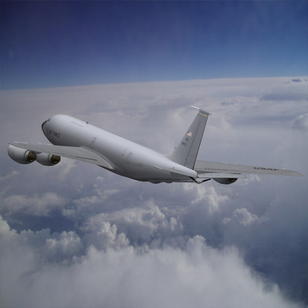 3d Kc-135 R Stratotanker Kc-135r Model