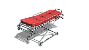 3D model Gurney