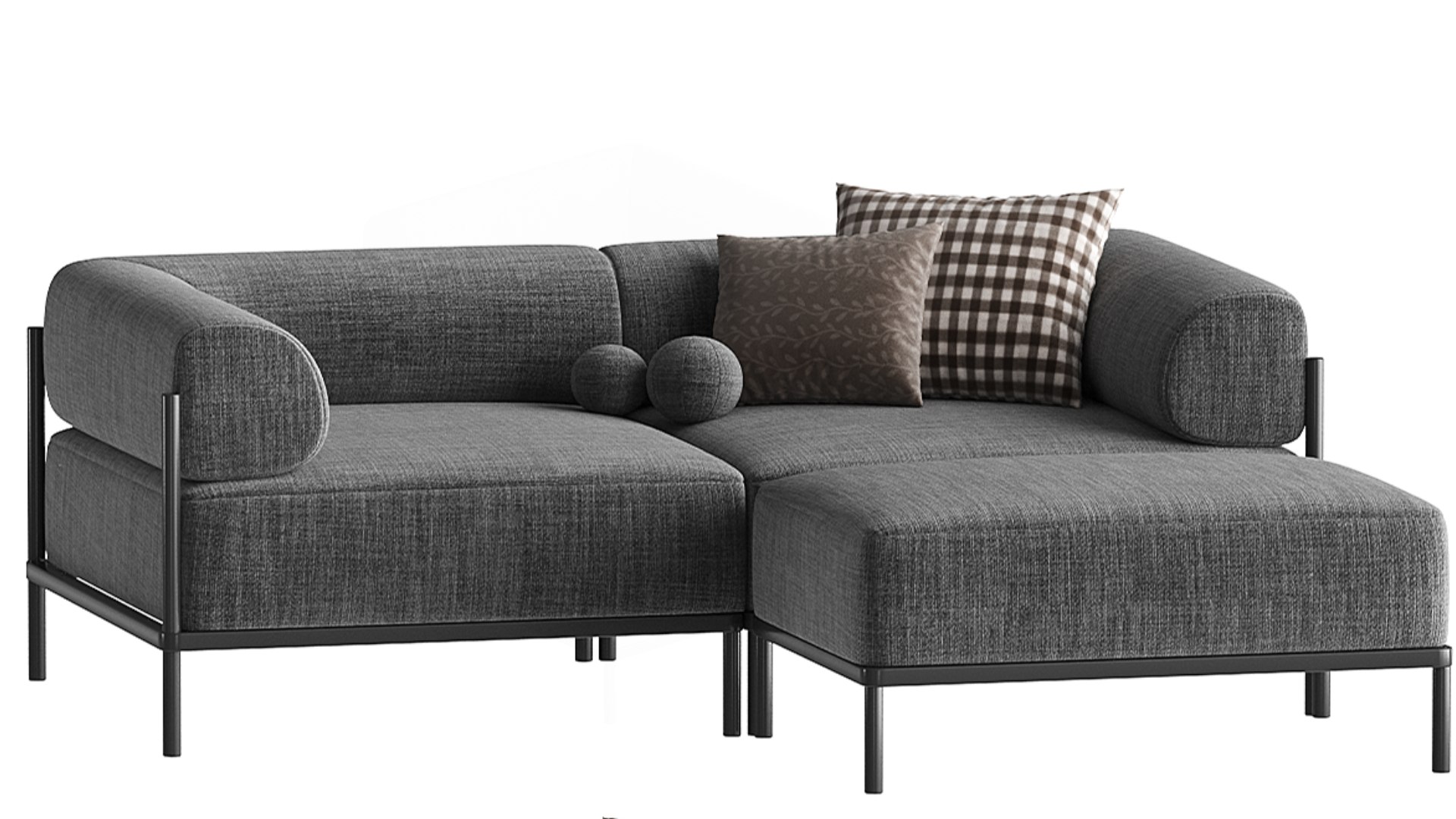 3D NOAH LIVING Sofa With Chaise Longue - TurboSquid 2203524