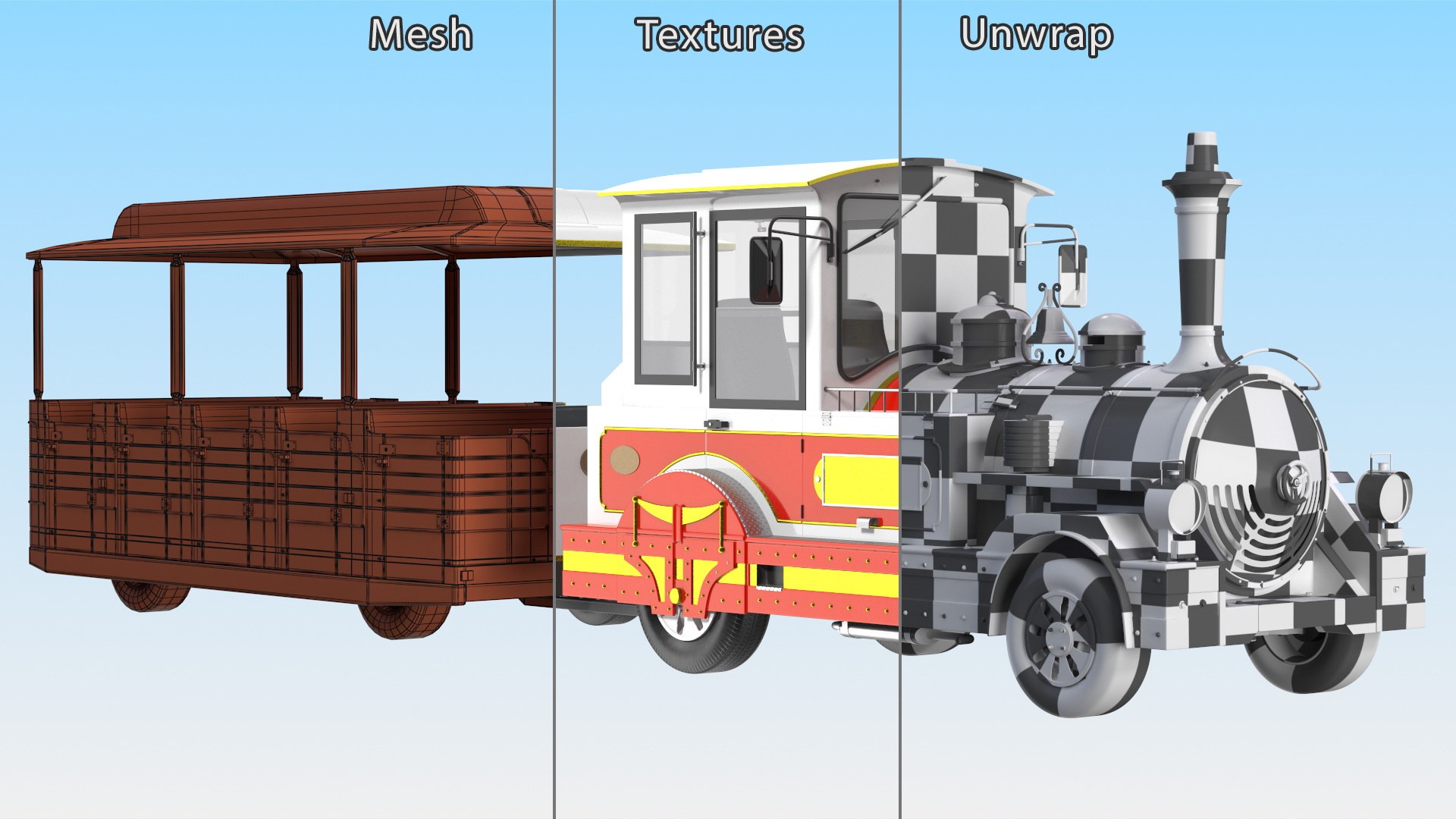 Tourist Train model https://p.turbosquid.com/ts-thumb/z4/8nqCKS/rR/touristtrain3dmodel022/jpg/1660339392/1920x1080/fit_q87/546992b933523f95510aae743e9bb7abe5005a6c/touristtrain3dmodel022.jpg