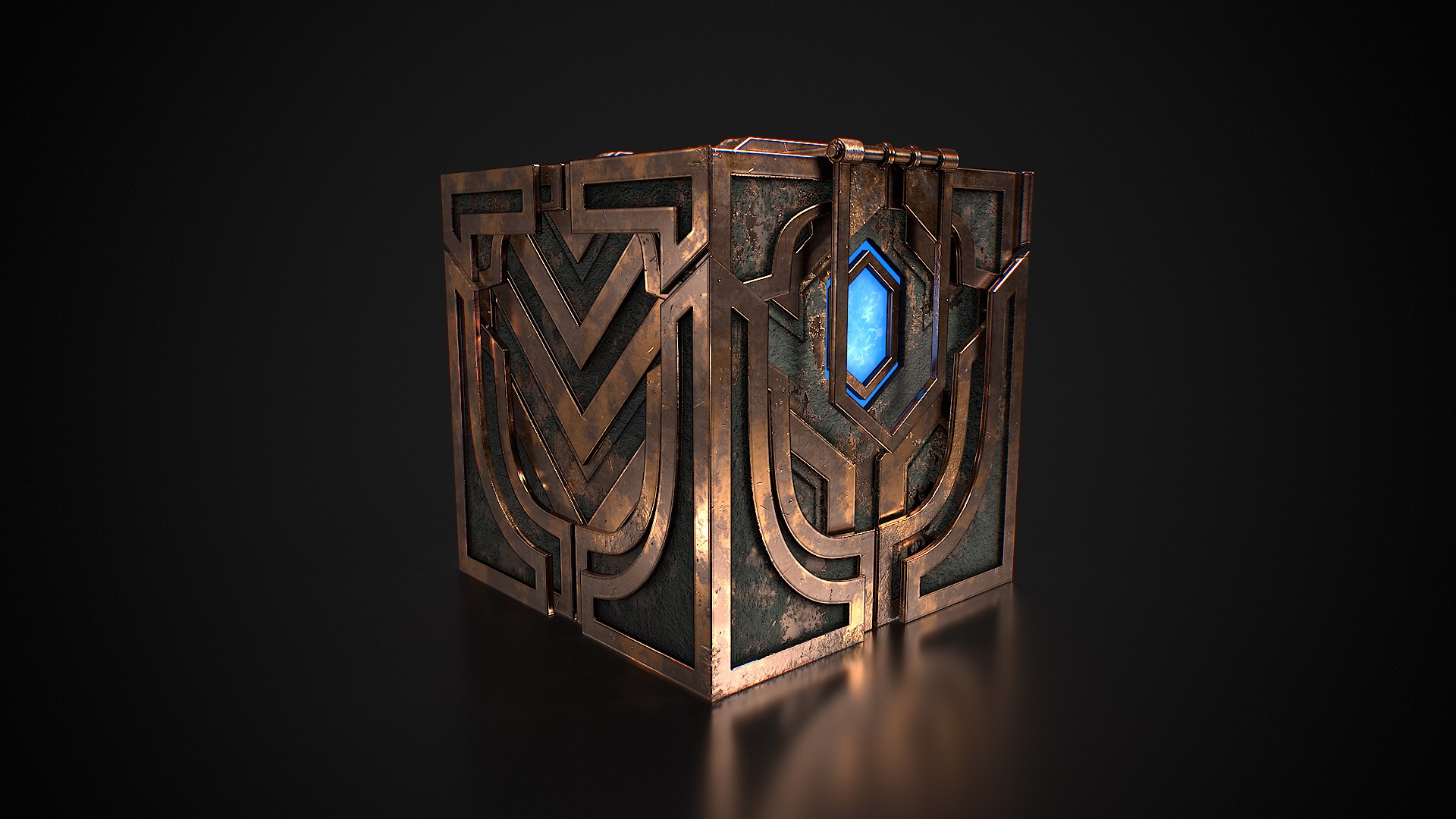 3D Hextech Crafting Box Model TurboSquid 2048184