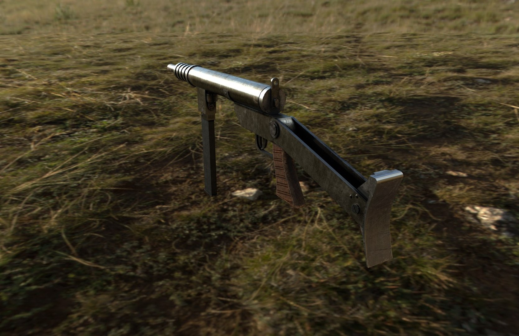 Blyskawica SMG슈터 무기 3D 모델 TurboSquid 1507099