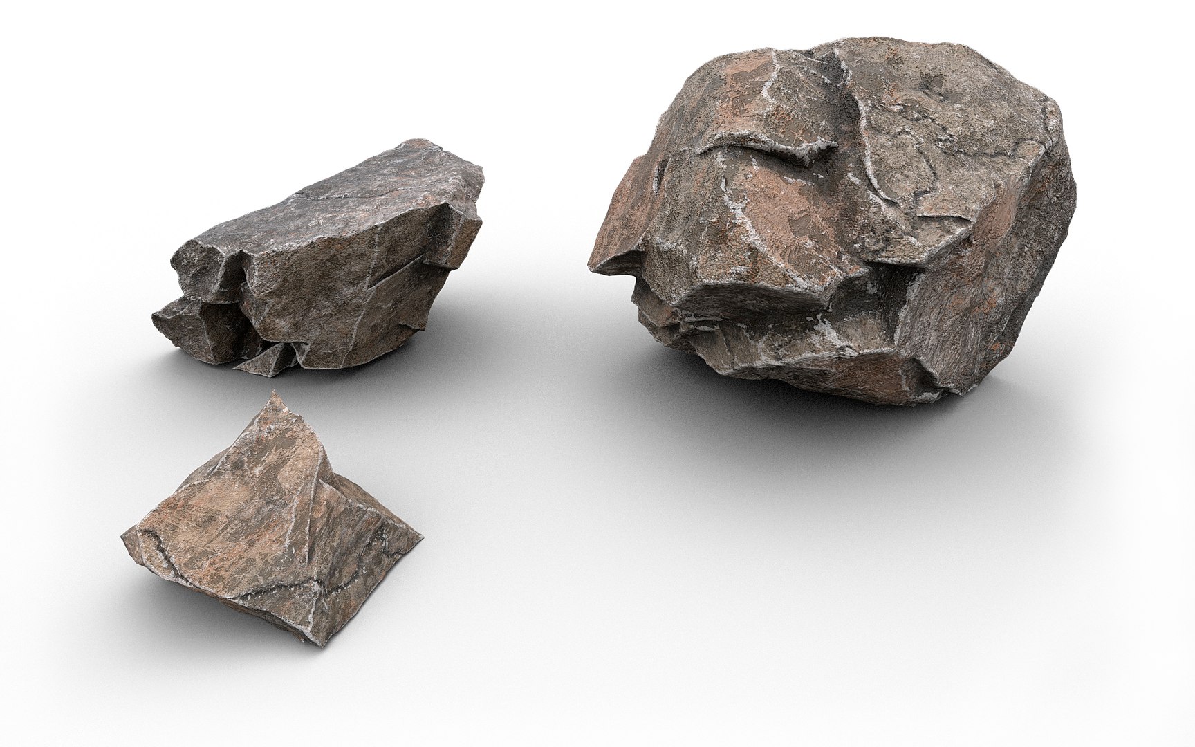 Stones Pack Model - TurboSquid 2109245