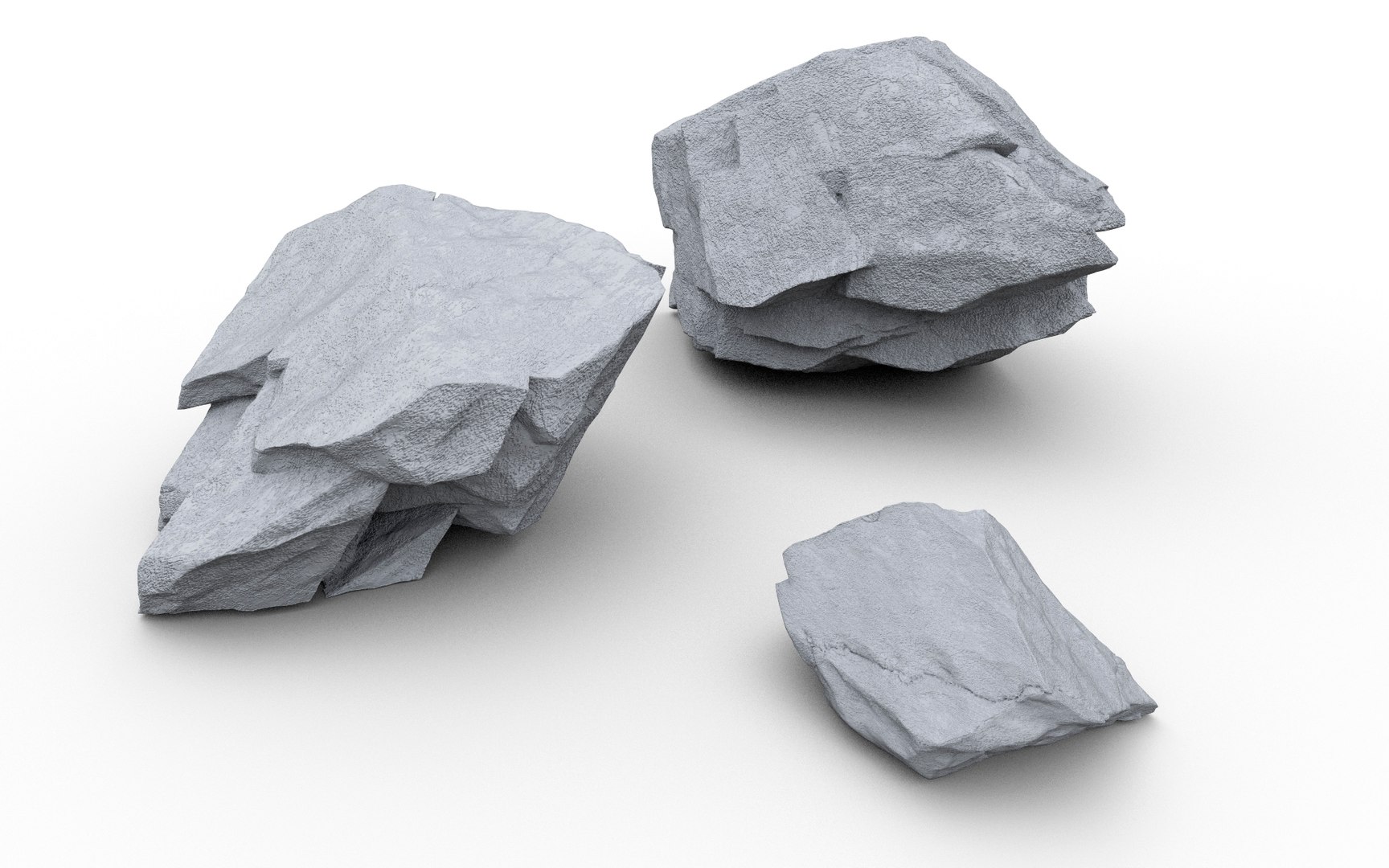 Stones Pack Model - TurboSquid 2109245