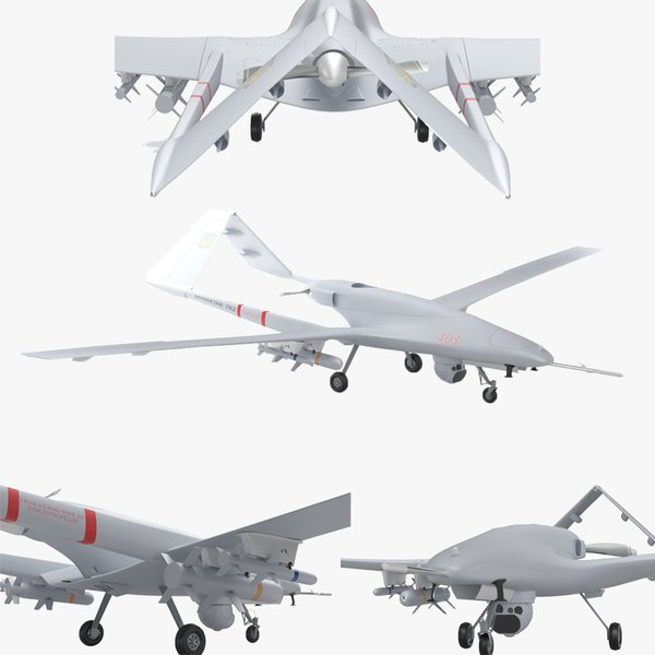 Bayraktar TB2 Ukraines Armed Forces Drone model