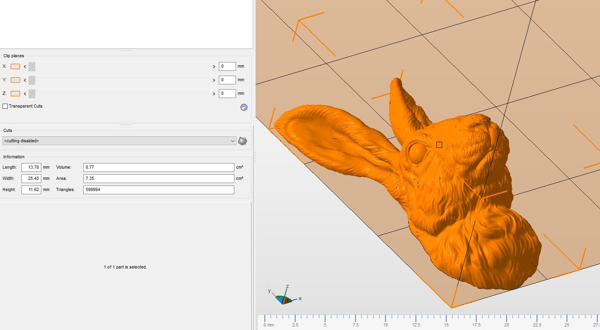 3D Model Hare Head TurboSquid 1934993