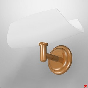 free wall lamp 3d model