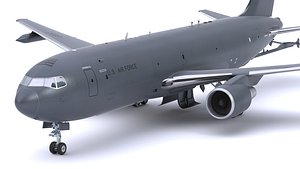 Boeing KC-46 Pegasus with Cockpit 3D model
