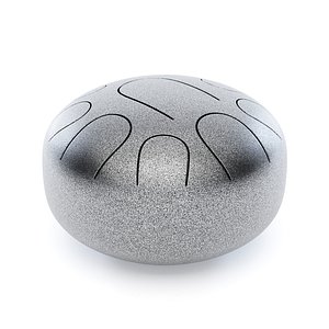 3D Tongue Drum model