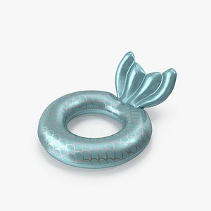 Mermaid Pool Ring 3D