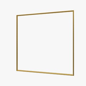 3D Smooth Cornice Kt665 3D model