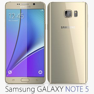 Samsung Galaxy Note 5 Gold Platinum